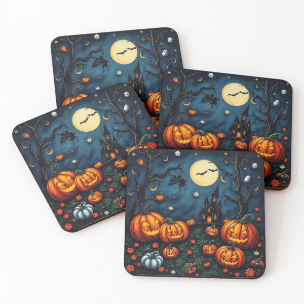 Item preview, Patrón de Halloween #46 designed and sold by Kaleidoscope Print.