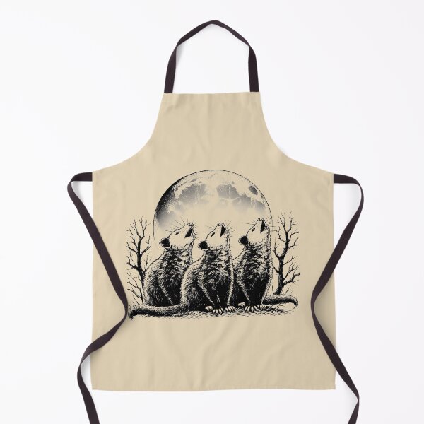 Item preview, Three Possums Howling at Moon Vintage designed and sold by VerdePlantTees.