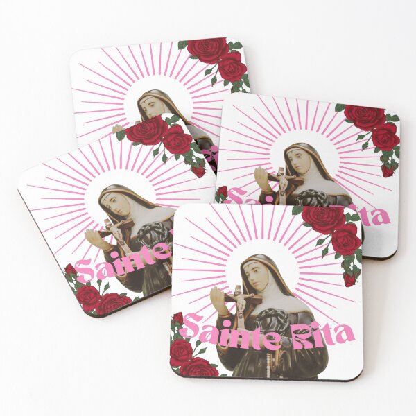 Item preview, Saint Rita, patron saint of desperate causes designed and sold by La boutique de Clémence.