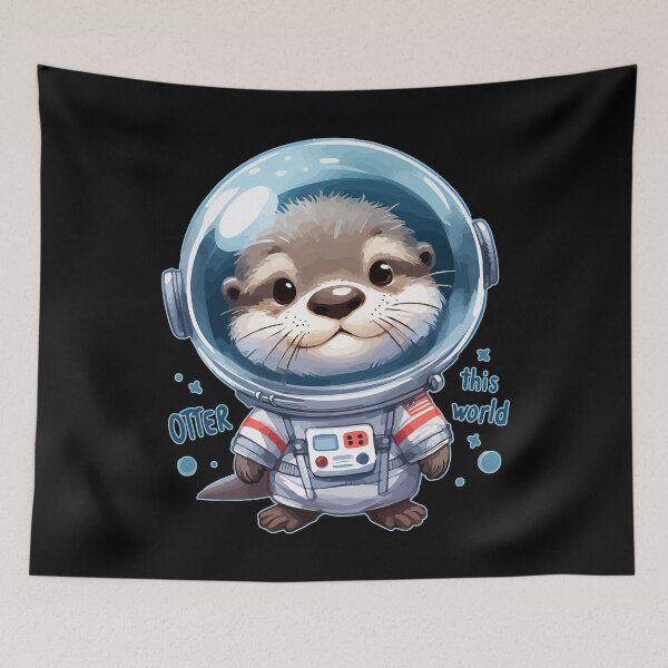 Item preview, Otter This World Space designed and sold by TomFrontierArt.
