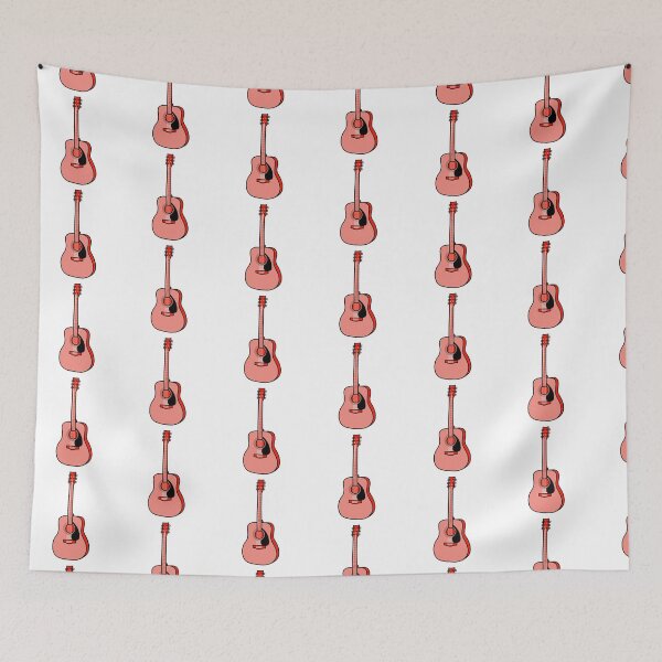 Item preview, Artistic Guitar Illustration - Red designed and sold by MrsCreative1.