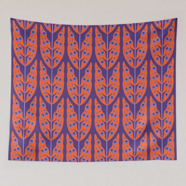 Item preview, Surreal Leaves, Orange and purple version designed and sold by Alex  Blud.