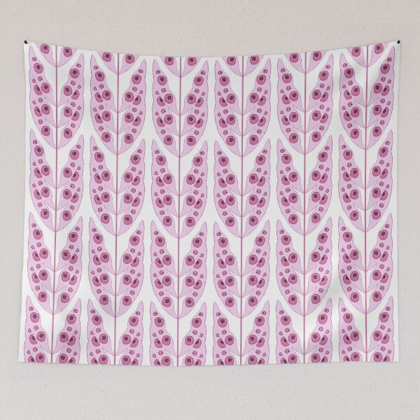 Item preview, Surreal Leaves, Lilac and white version designed and sold by Alex  Blud.