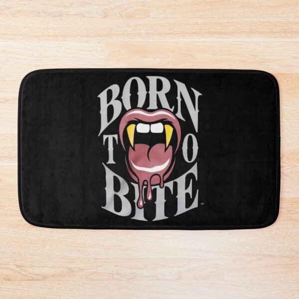 Item preview, Born to Bite - Red Vampire Mouth with Fangs and Blood designed and sold by FugitiveLJ27.