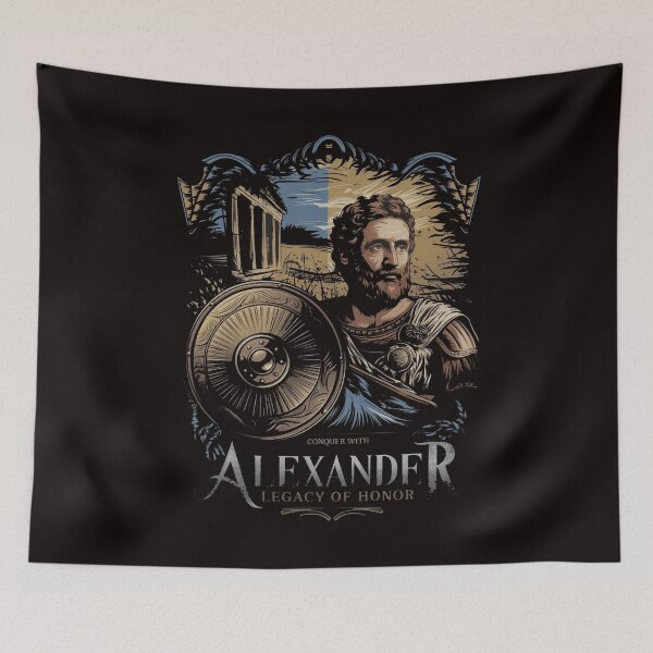 Item preview, Macedonian Warrior T-Shirt designed and sold by HOMEDESIGNPRINT.