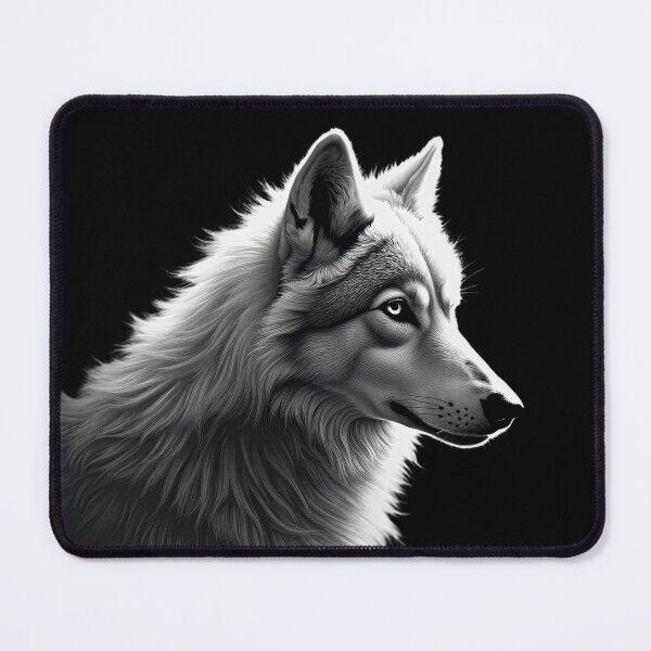 Item preview, wolf smoke art designed and sold by Wishme Works.
