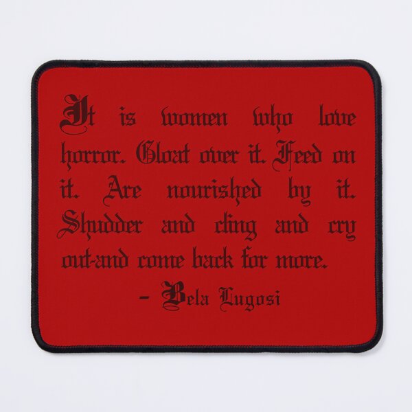 Item preview, Bela Lugosi Quote designed and sold by The Noir Arts.
