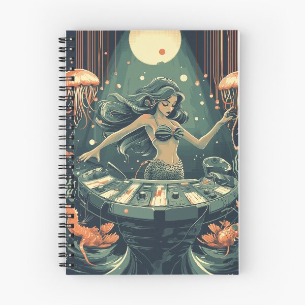Item preview, DJ Mermaid  - Music Vibes designed and sold by WaveVisions.