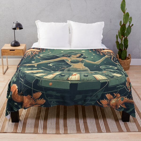 Item preview, DJ Mermaid  - Music Vibes designed and sold by WaveVisions.
