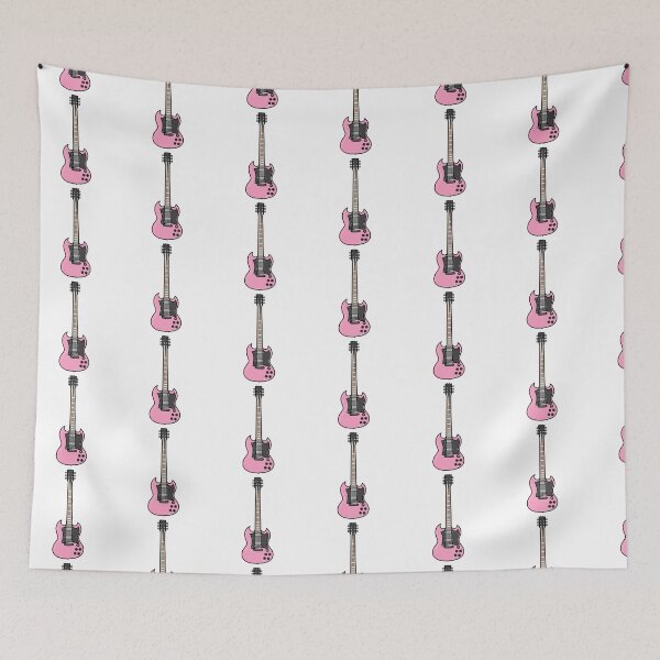 Item preview, Electric Guitar Illustration - Light Pink  designed and sold by MrsCreative1.