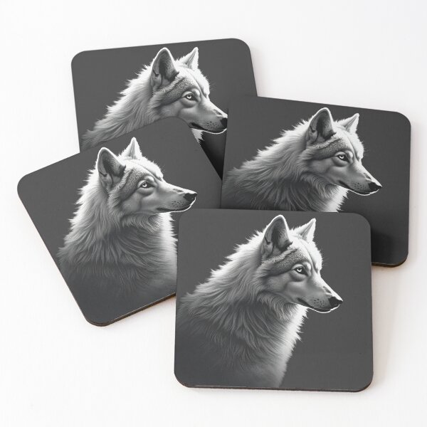 Item preview, wolf smoke art  designed and sold by Wishme Works.
