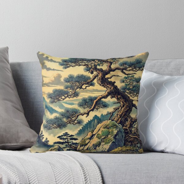 Item preview, Beholding Kana - A Contemporary Ukiyo-e Nature Landscape designed and sold by Kijiermono.