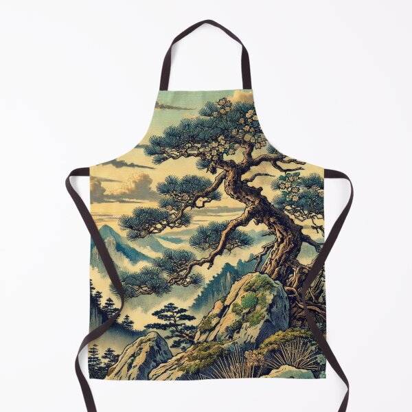 Item preview, Beholding Kana - A Contemporary Ukiyo-e Nature Landscape designed and sold by Kijiermono.