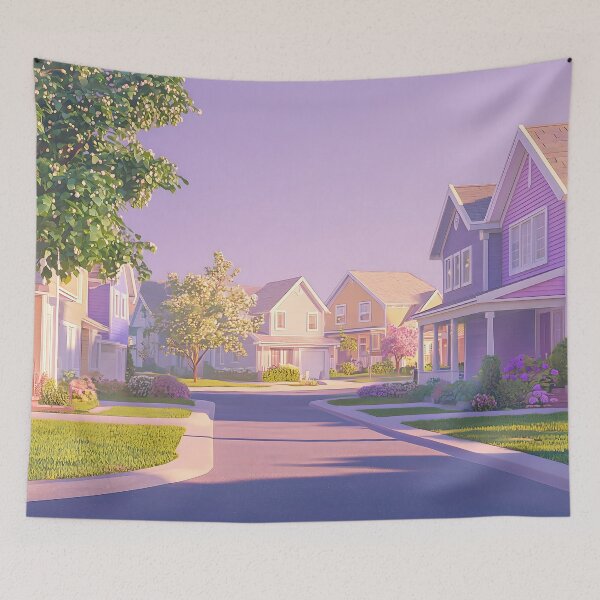 Item preview, Lavender Streets designed and sold by Viktor Surzhko.