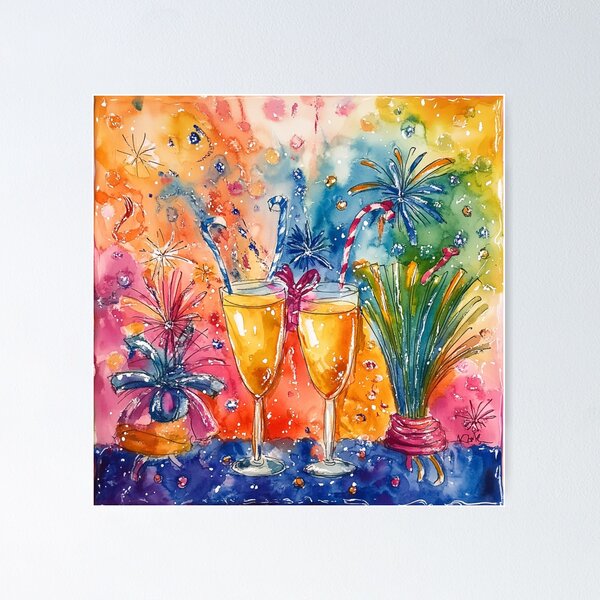 Item preview, New Year’s celebrations  designed and sold by mind-coloring.