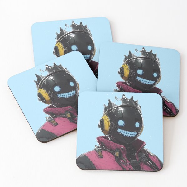 Item preview, Neon Grin: The King of Tech Street Style designed and sold by Pujo Design.