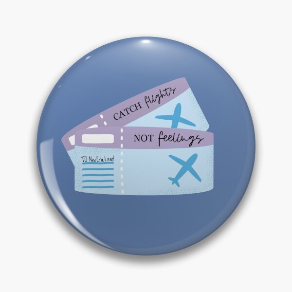 Item preview, Catch flights, not feelings designed and sold by stickermonstery.