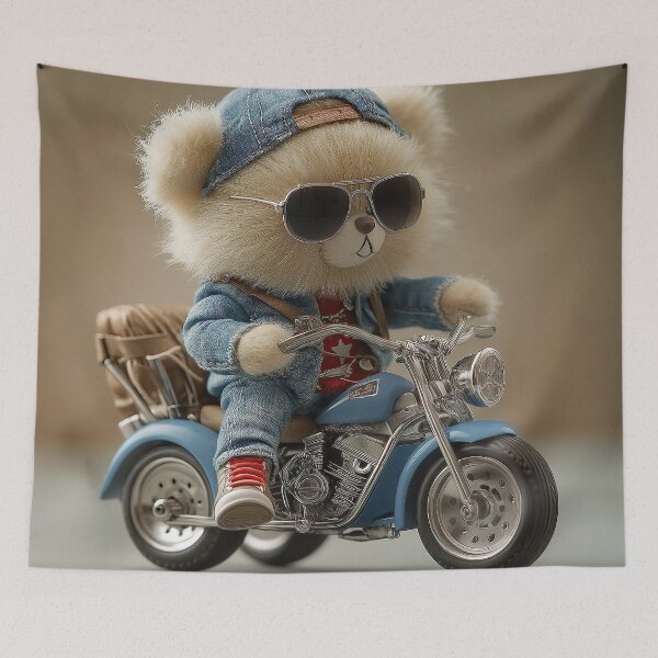 Item preview, Osito motorista con gorra designed and sold by Osintown.