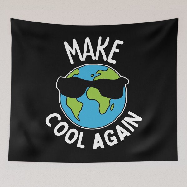 Item preview, Make Earth Cool Again Funny Design designed and sold by Climactify.