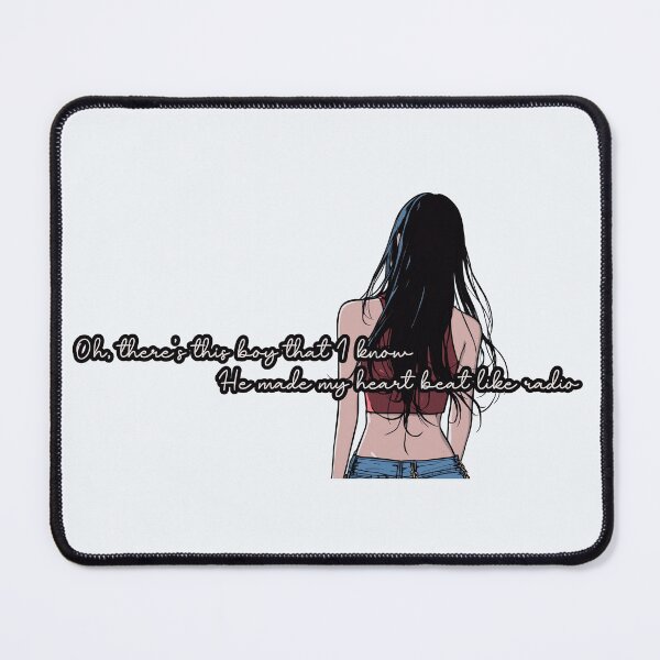 Item preview, Yuqi "Radio" - Song Lyric Art designed and sold by SotaVibes.