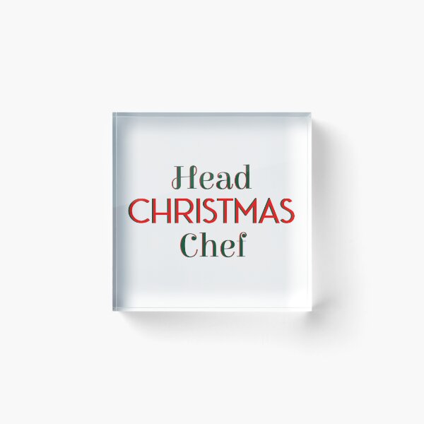 Item preview, Head Chef Christmas  designed and sold by OneThreeSix.