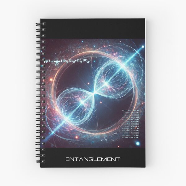 Item preview, An illustration of Quantum Entanglemen. designed and sold by V-vstudio.