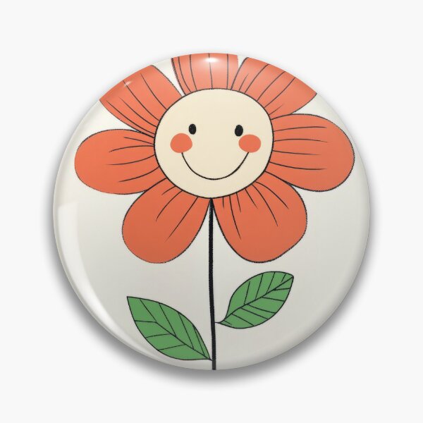 Item preview, smile flower designed and sold by KUDIMOJISE.