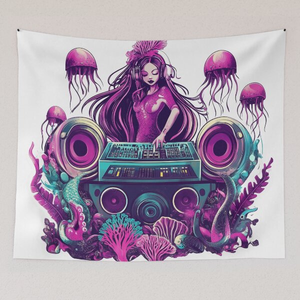 Item preview, The Mermaid DJ Pro - Sonic Siren  designed and sold by WaveVisions.