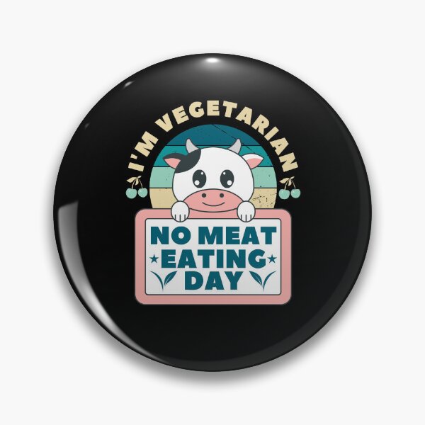 Item preview, I'm Vegetarian – Celebrate No Meat Eating Day with Plant-Based Pride designed and sold by DesignDazzles.