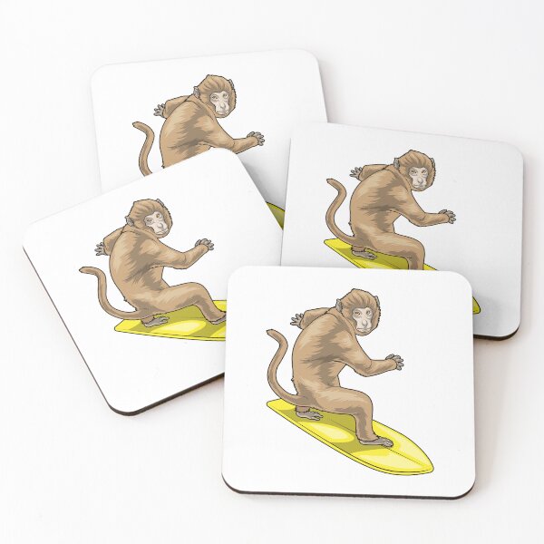 Item preview, Monkey Surfer Surfboard designed and sold by Snabdesign84.