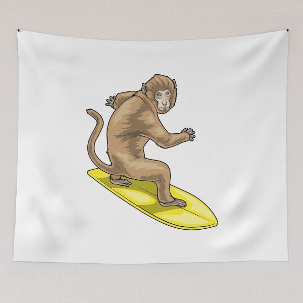 Item preview, Monkey Surfer Surfboard designed and sold by Snabdesign84.