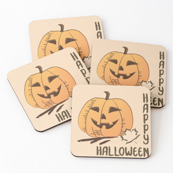 Item preview, Vintage Pumpkin Happy Halloween Sticker designed and sold by DesignZizziT.