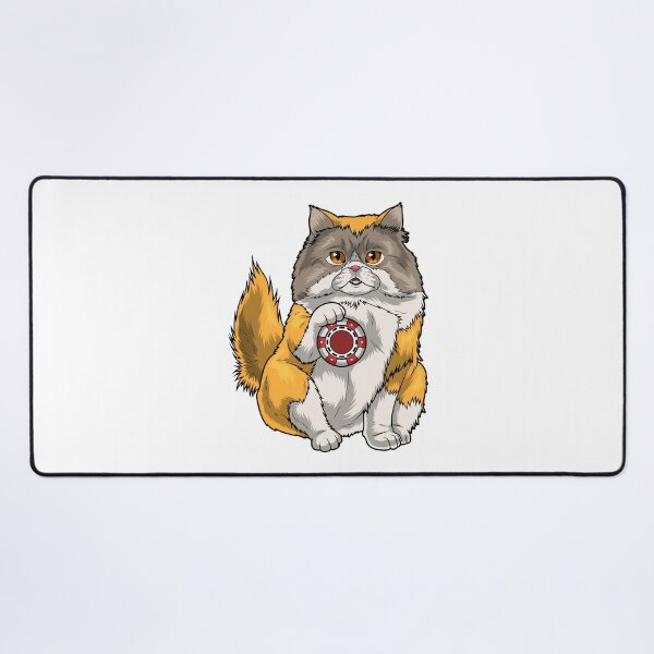 Item preview, Persian cat Poker Poker chips designed and sold by Snabdesign84.