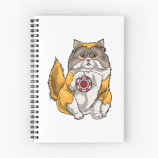 Item preview, Persian cat Poker Poker chips designed and sold by Snabdesign84.