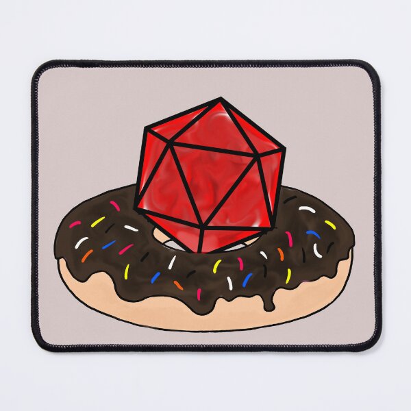 Item preview, Dice and Doughnuts Chocolate designed and sold by NickMakes33.