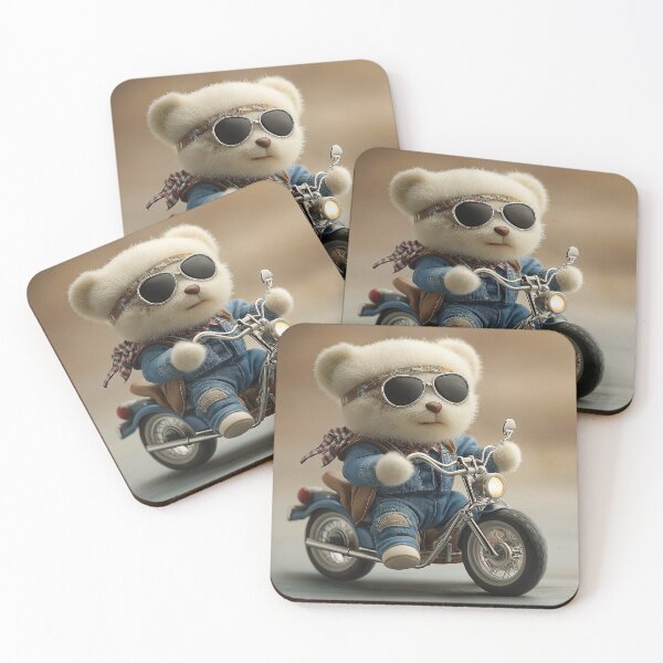 Item preview, osito motorista hippie designed and sold by Osintown.