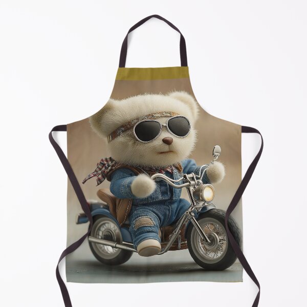 Item preview, hippie biker teddy bear designed and sold by Osintown.