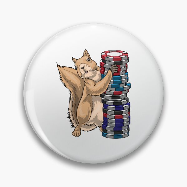 Item preview, Squirrel Poker Poker chips designed and sold by Snabdesign84.