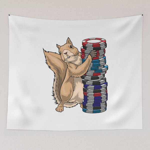 Item preview, Squirrel Poker Poker chips designed and sold by Snabdesign84.