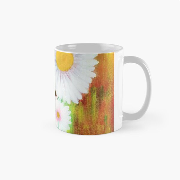 Item preview, Daisy Chain Contemporary Flower print designed and sold by Amazingraceart.