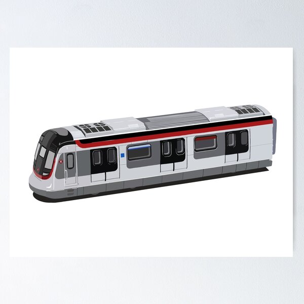 Item preview, Hong Kong MTR Train designed and sold by SunkissedBlue.
