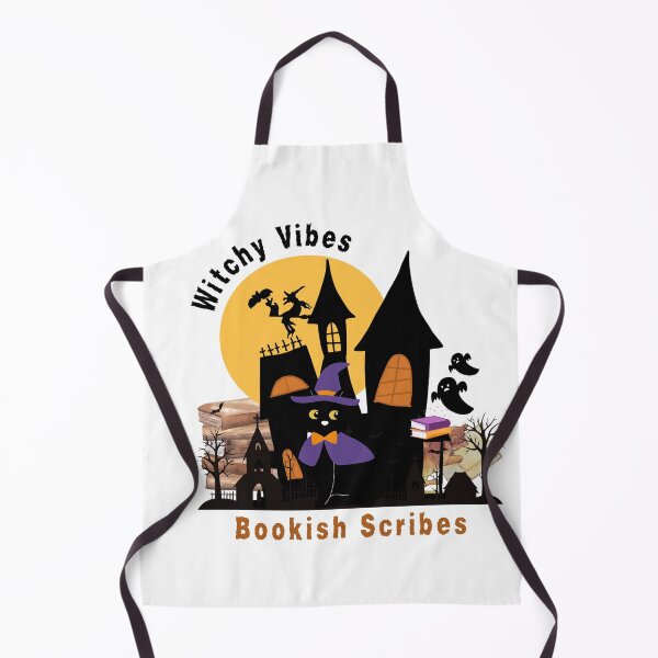 Item preview, Cute Halloween Magical Cat With Books - Witchy Vibes Bookish Scribes designed and sold by Cat Stories.