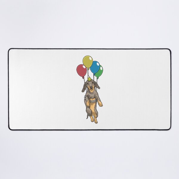 Item preview, Dachshund Birthday Ballons designed and sold by Snabdesign84.