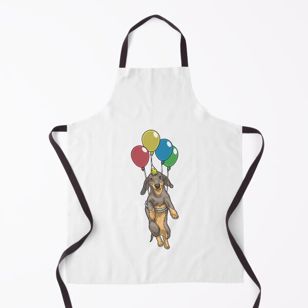 Item preview, Dachshund Birthday Ballons designed and sold by Snabdesign84.