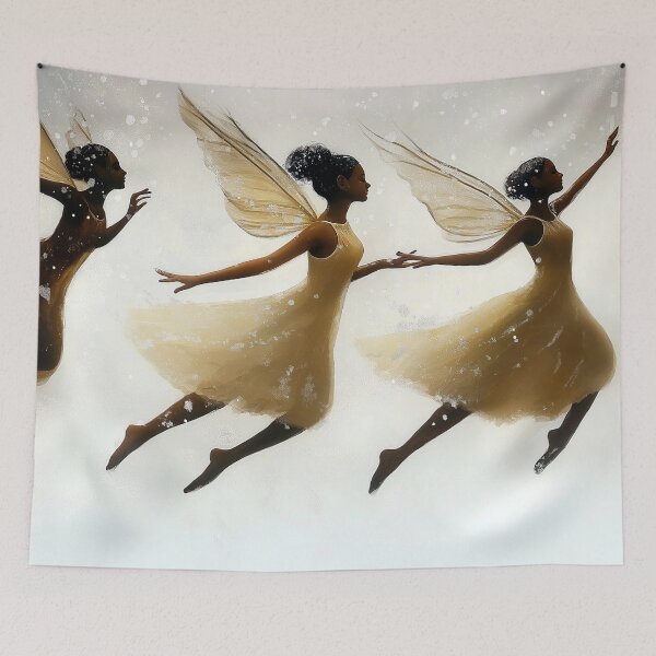 Item preview, Faerie Dancers of First Snowfall designed and sold by noisyduck.