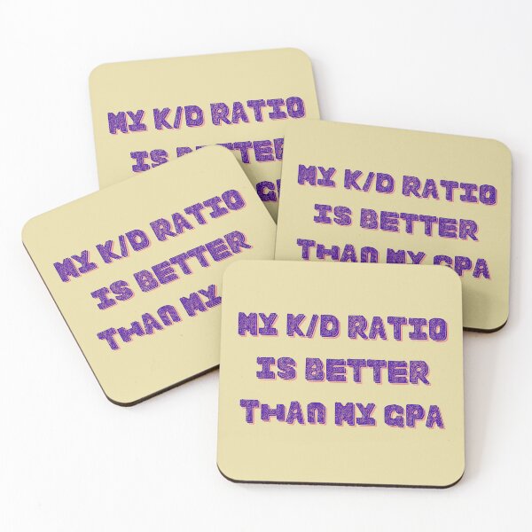 Item preview, My K/D Ratio vs. GPA: Embrace the Gamer's Academic Conundrum designed and sold by CraftedConcepts.