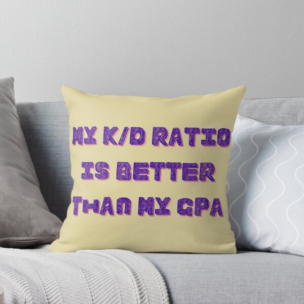 Item preview, My K/D Ratio vs. GPA: Embrace the Gamer's Academic Conundrum designed and sold by CraftedConcepts.