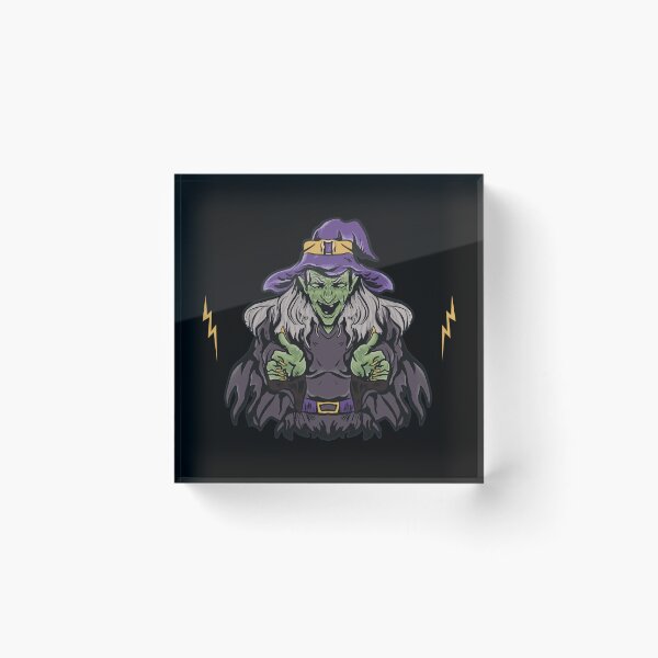 Item preview, Evil Witch Illustration designed and sold by wazhyp.