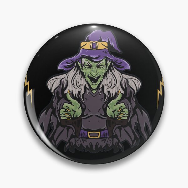 Item preview, Evil Witch Illustration designed and sold by wazhyp.