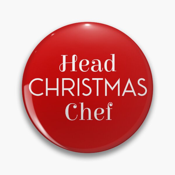 Item preview, Head Chef Christmas White and Red designed and sold by OneThreeSix.